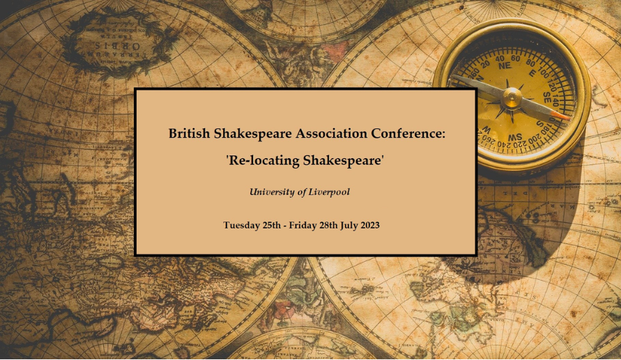 Judy presented at Shakespeare Conference