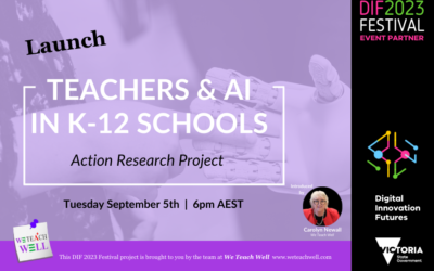 Teachers & AI in K-12 Schools – Call for action research participants.